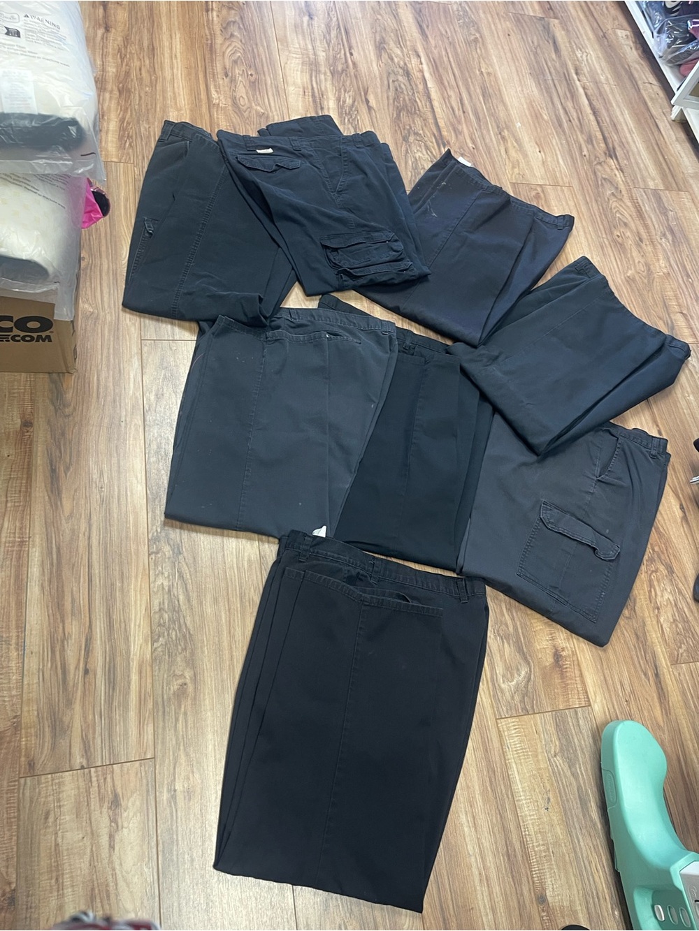 Dickies Men's Black Work Pants Bundle